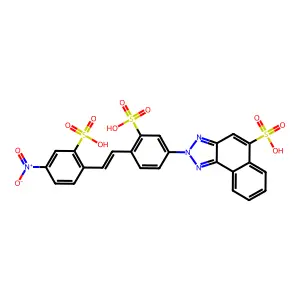 Compound C24H16N4O11S3 structure