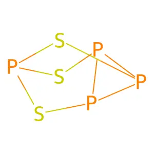 PHOSPHORUS SESQUISULFIDE structure