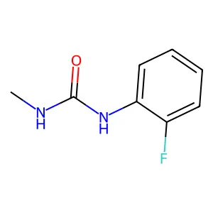1-(2-fluorophenyl)-3-methylurea structure