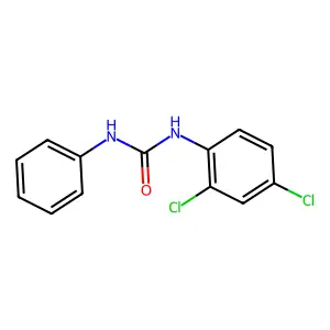 1-(2,4-dichlorophenyl)-3-phenylurea structure