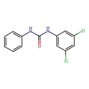 1-(3,5-dichlorophenyl)-3-phenylurea structure