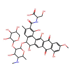 Pradimicin FA 1 structure