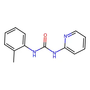 1-(2-methylphenyl)-3-pyridin-2-ylurea structure