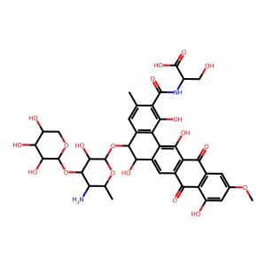 Pradimicin FA 2 structure