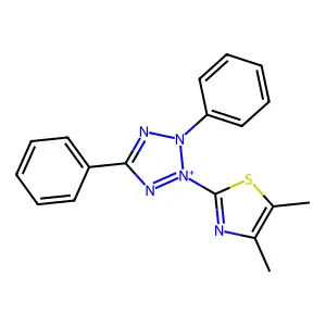 Thiazolyl Blue cation structure