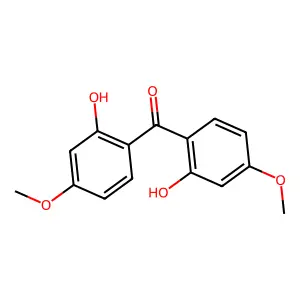 bis(2-hydroxy-4-methoxyphenyl)methanone structure