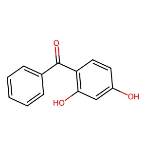 2,4-DIHYDROXYBENZOPHENONE structure