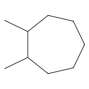 1,2-dimethylcycloheptane structure