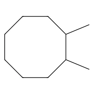 1,2-Dimethylcyclooctane structure