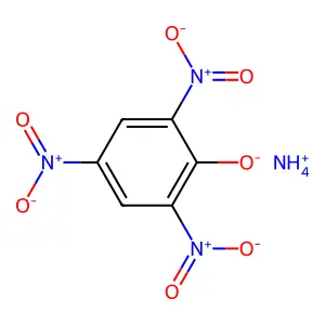 AMMONIUM PICRATE structure