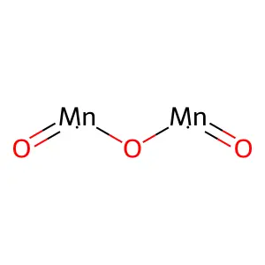 Manganese(III) oxide structure