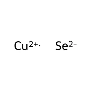 Cupric selenide structure