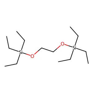 1,2-bis(triethylsilyloxy)ethane structure