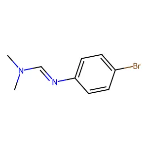 N'-(4-bromophenyl)-N,N-dimethylmethanimidamide structure