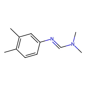 N'-(3,4-dimethylphenyl)-N,N-dimethylmethanimidamide structure