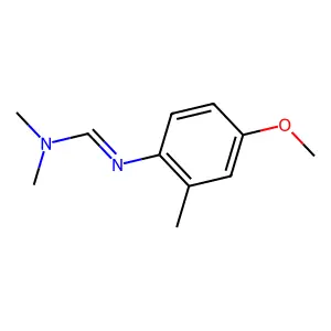 N'-(4-methoxy-2-methylphenyl)-N,N-dimethylmethanimidamide structure