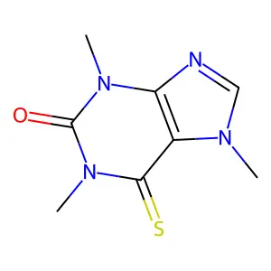 Compound C8H10N4OS structure