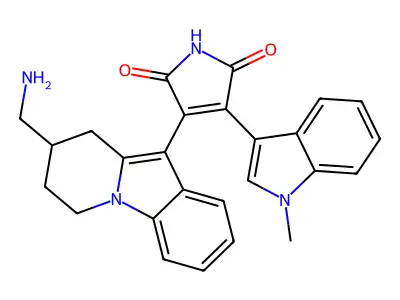 bisindolylmaleimide x structure