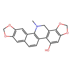 10-Hydroxydihydrosanguinarine structure