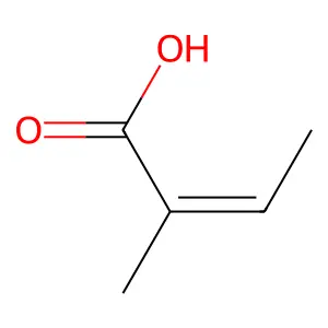 Compound C5H8O2 structure