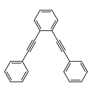 1,2-bis(phenylethynyl)benzene structure