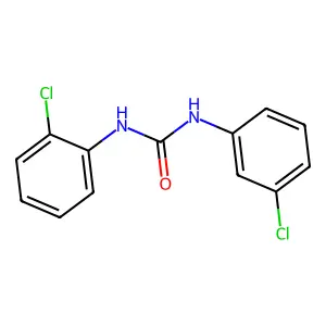1-(2-chlorophenyl)-3-(3-chlorophenyl)urea structure