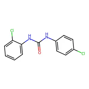 1-(2-chlorophenyl)-3-(4-chlorophenyl)urea structure
