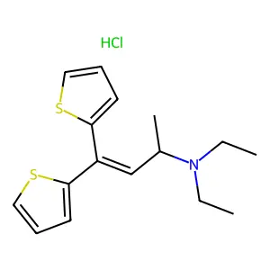 Thiambutene hydrochloride structure
