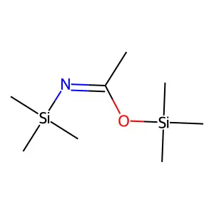 trimethylsilyl N-trimethylsilylethanimidate structure