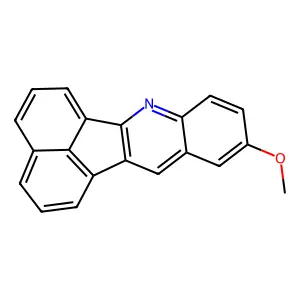 10-methoxyacenaphthyleno[2,1-b]quinoline structure