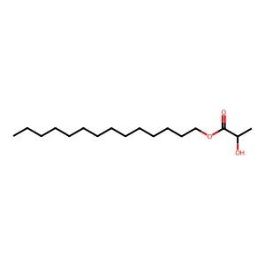 Tetradecyl lactate structure