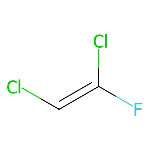 1,2-dichloro-1-fluoroethene structure