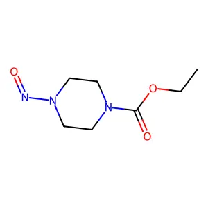 ethyl 4-nitrosopiperazine-1-carboxylate structure