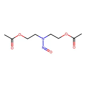 N-Nitrosodiethanolamine diacetate structure