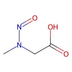 N-NITROSOSARCOSINE structure