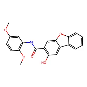 Compound C21H17NO5 structure