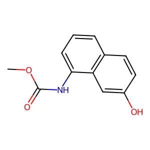 methyl N-(7-hydroxynaphthalen-1-yl)carbamate structure