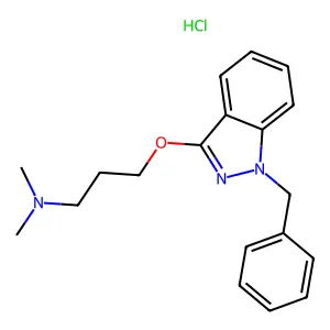 Benzydamine hydrochloride structure