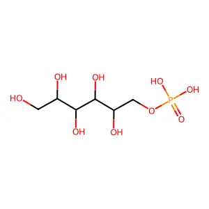 1-o-phosphonohexitol structure