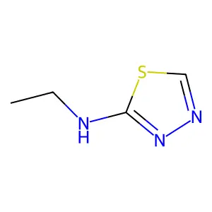 1,3,4-Thiadiazol-2-amine, N-ethyl- structure