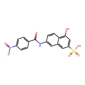 Compound C17H12N2O7S structure