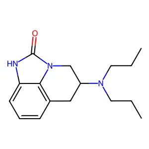 (10R)-10-(dipropylamino)-1,3-diazatricyclo[6.3.1.04,12]dodeca-4,6,8(12)-trien-2-one structure