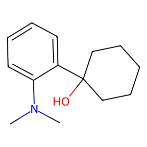 1-[2-(dimethylamino)phenyl]cyclohexanol structure