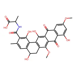 Pradimicin O structure