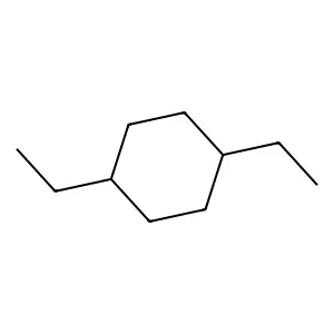1,4-diethylcyclohexane structure