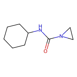 N-cyclohexylaziridine-1-carboxamide structure