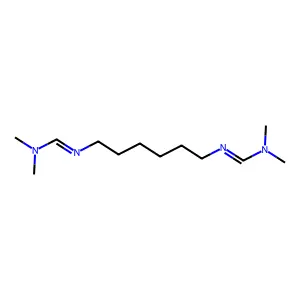 N,N'-Bis(dimethylaminomethylene)hexamethylenediamine structure