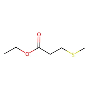 ethyl 3-methylsulfanylpropanoate structure