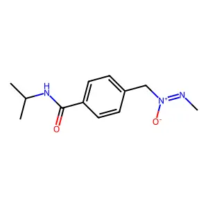Azoxy 1-procarbazine structure