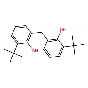 2,2'-Methylenebis(6-tert-butylphenol) structure